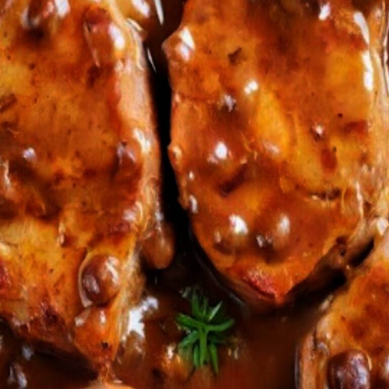 This is called “Pork Chop Supreme” and my hubby always feels like a king eating it