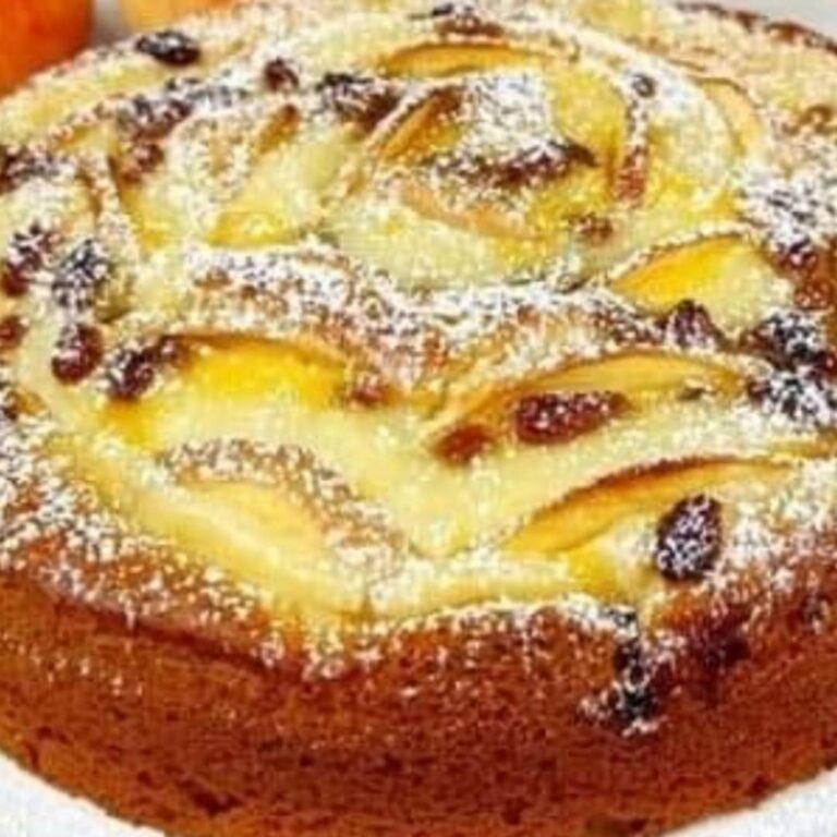 Apple Pie with Creamy Custard Recipe