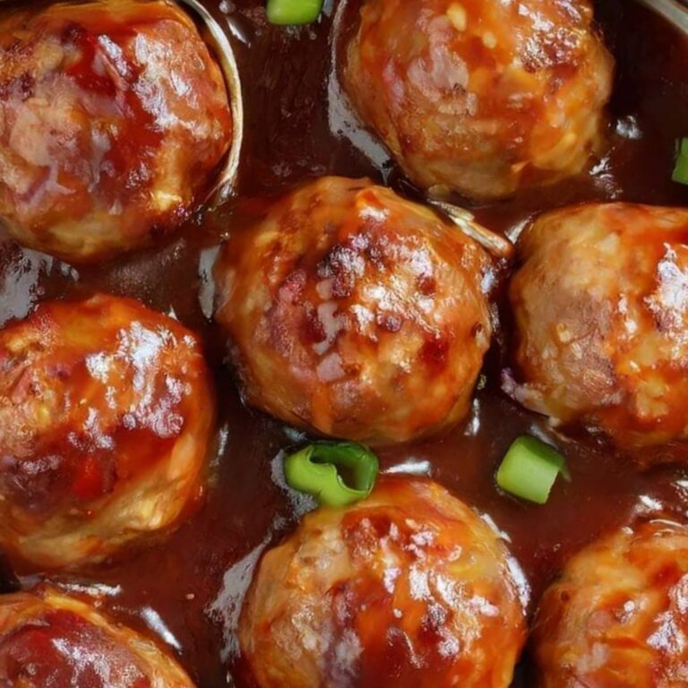 This is my go-to slow cooker meatball recipe. It’s so easy, there’s only 3 ingredients
